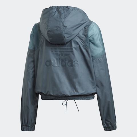 adidas cropped windbreaker jacket