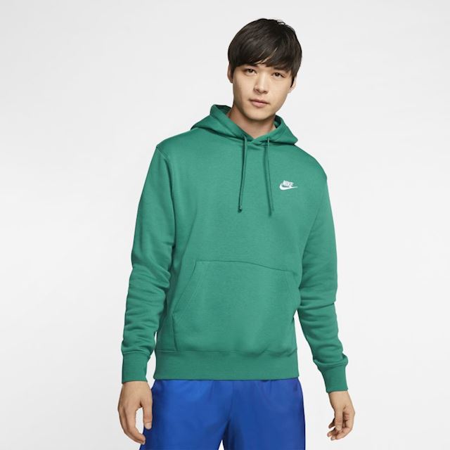 Nike Sportswear Club Fleece Pullover Hoodie - Green | BV2654-340