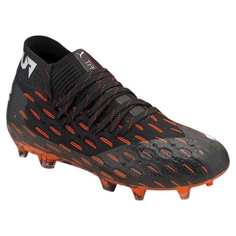 Puma Future 6 1 Netfit Fg Ag Chasing Adrenaline Puma Black Puma White Shocking Orange Kids 1060 01 Footy Com