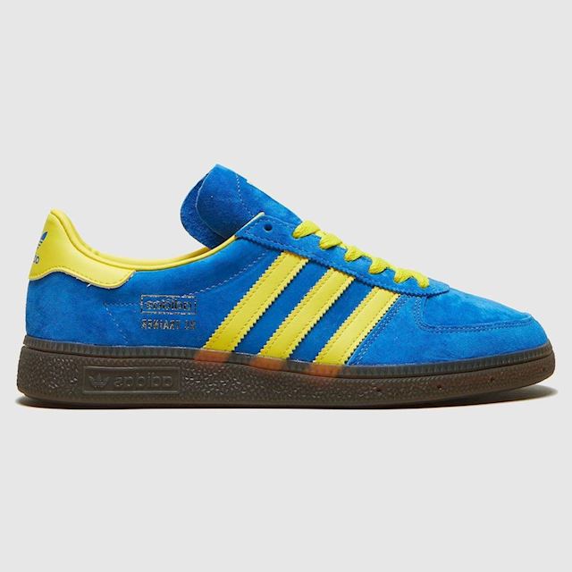 adidas bc trainer blue yellow