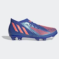 blue adidas football shoes