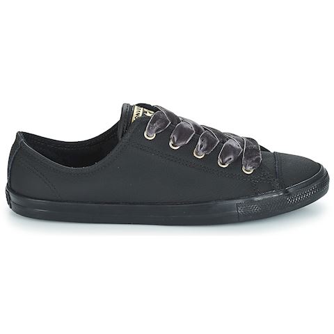 converse dainty ox black