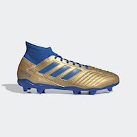 gold football boots size 3