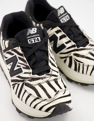 New Balance 574 wedge trainers in zebra print-White | WL574CAO ...