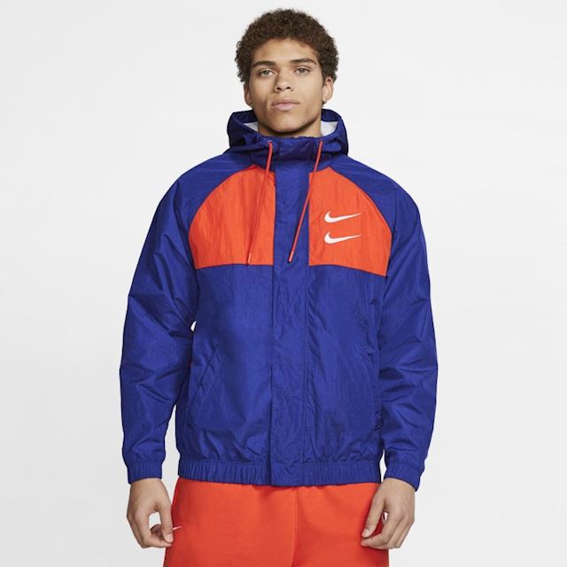 nike woven hooded jacket