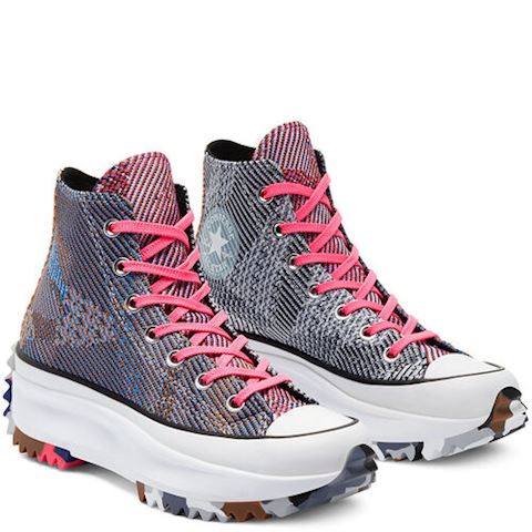 knit mashup run star hike high top