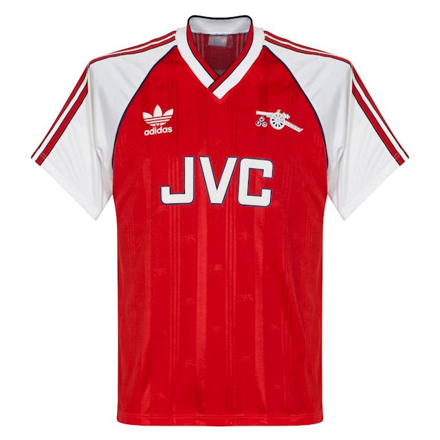adidas Arsenal Mens SS Home Shirt 1988/89 | FOOTY.COM