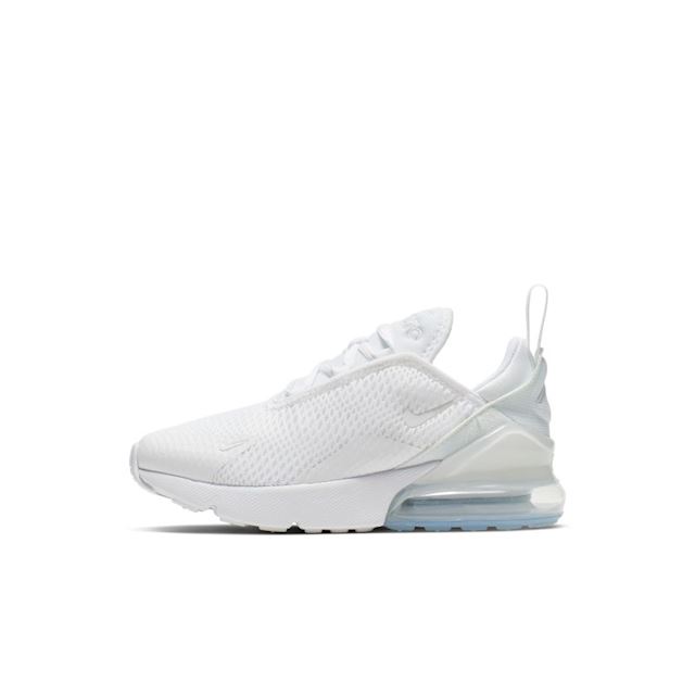 white nike air max 270 kids