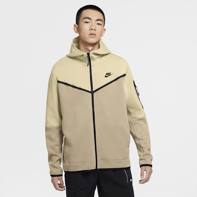 Nike Sportswear Tech Fleece Men's Full-Zip Hoodie - Brown | CU4489-234 ...