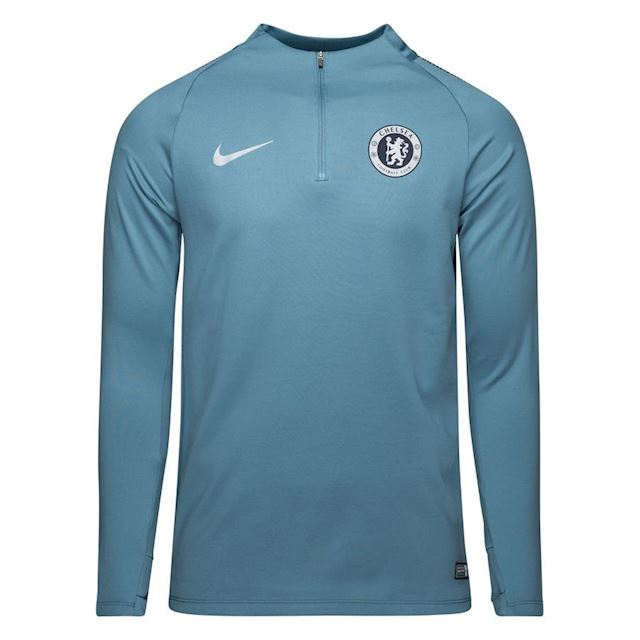 Nike Chelsea FC Dri-FIT Squad Drill Older Kids'Long-Sleeve Football Top - Blue | 920169-468 
