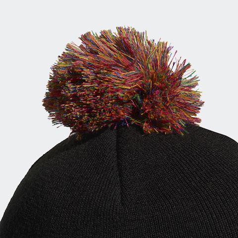 3d adicolor pompom cuff beanie