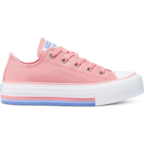 Converse Multicolor Midsole EVA Platform Chuck Taylor All Star Low Top |  670735C | FOOTY.COM