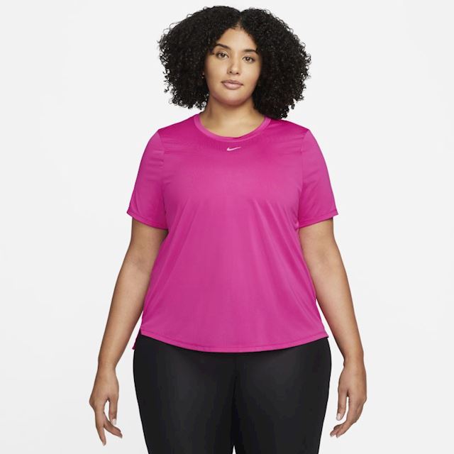 Nike Dri-FIT One Women's Standard-Fit Short-Sleeve Top - Pink | DJ6709 ...