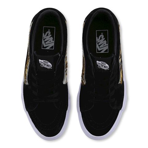 black leather vans size 4.5