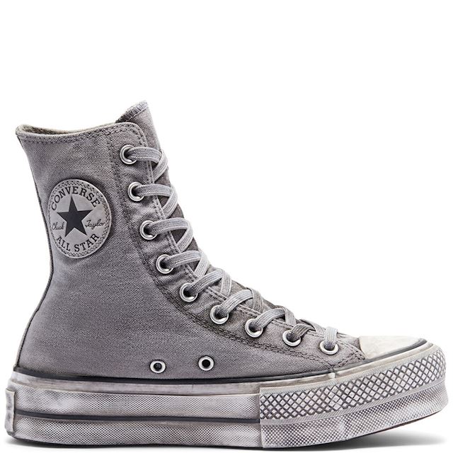 Converse Smoked Canvas Extra High Platform Chuck Taylor All Star
