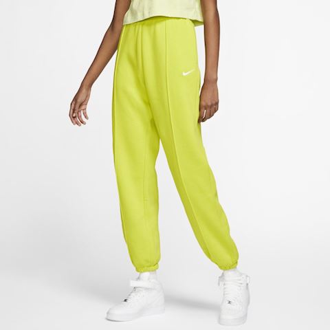 green nike trousers