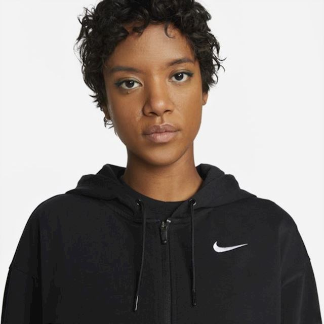 Nike Sportswear Women's Jersey Oversized Full-Zip Hoodie - Black ...