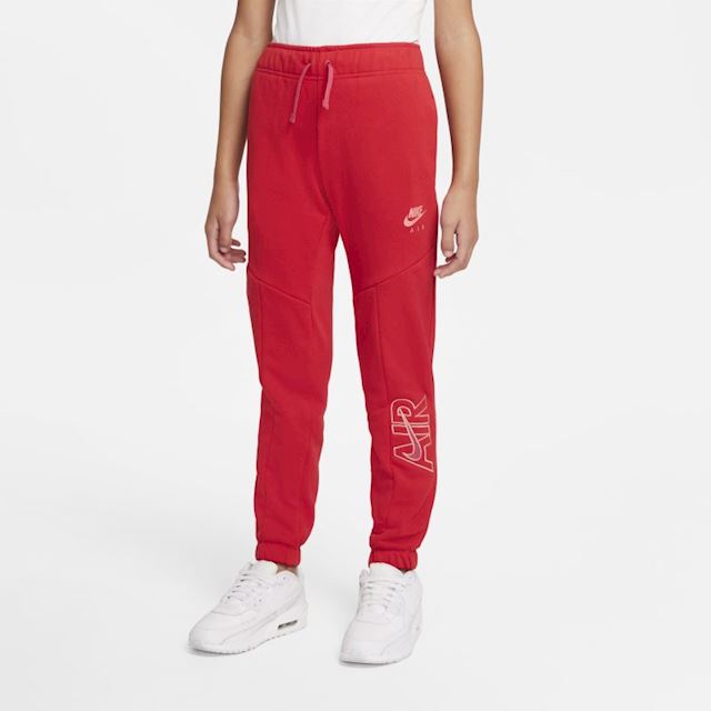 Nike Air Older Kids' (Girls') French Terry Trousers - Red | DM8373-657 ...