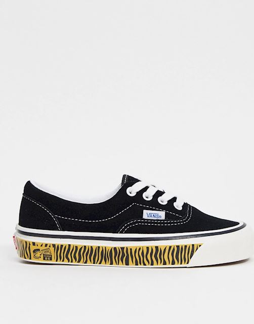 black vans with cheetah print