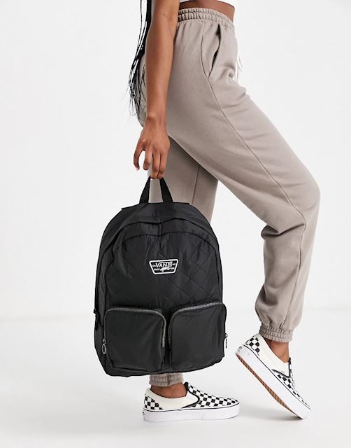 Vans Long Haul backpack in black 