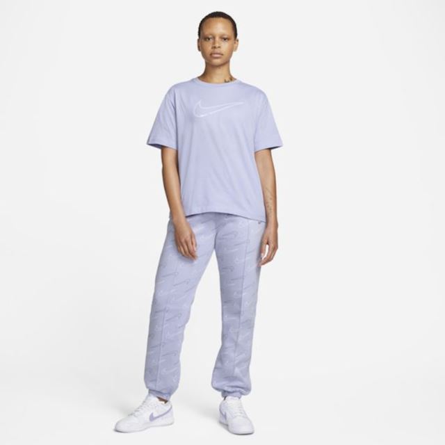 Nike Sportswear Women's Metallic T-Shirt - Purple | DV2828-510 | FOOTY.COM