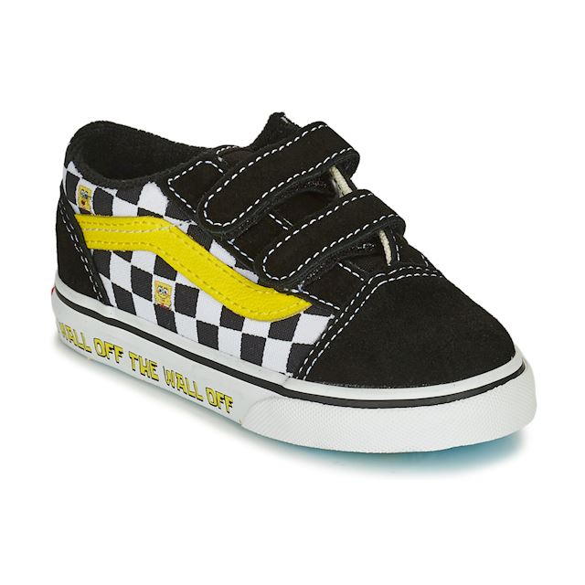 Vans Old Skool Spongebob - Baby Shoes - Black - Canvas - Size 4.5