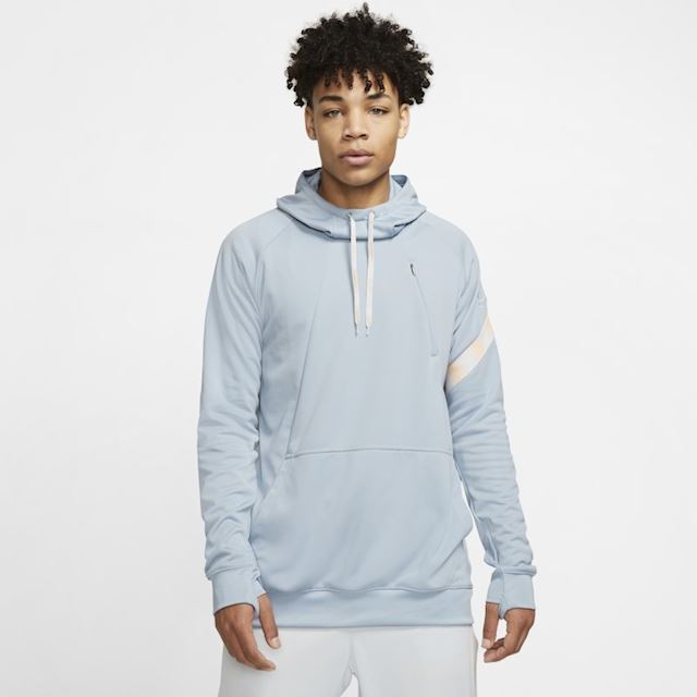 Nike Dri-FIT Academy Pro Men's Pullover Football Hoodie - Blue | CD1117-464 | FOOTY.COM
