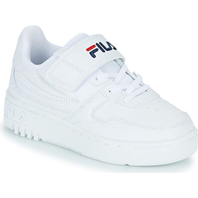 Fila FXVENTUNO VELCRO girls's Shoes (Trainers) in White | FFK0012-1000 ...