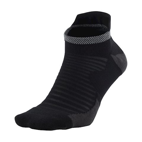 Nike Spark Cushioned No-Show Running Socks - Black | CU7201-010 | FOOTY.COM