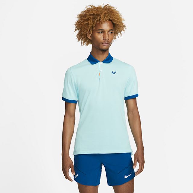 The Nike Polo Rafa Men's Slim-Fit Polo - Blue | DD8532-482 | FOOTY.COM