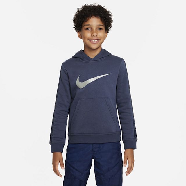 Nike Sportswear Repeat Older Kids' (Boys') Fleece Pullover Hoodie ...
