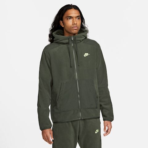 Nike Sportswear Style Essentials+ Men's Fleece Full-Zip Hoodie - Brown | DD4882-355 | FOOTY.COM