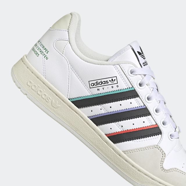 adidas NY 90 Stripes Shoes | H03420 | FOOTY.COM