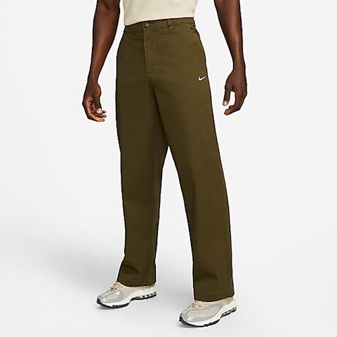 Nike Life Men's Unlined Cotton Chino Trousers - Green | DX6027-326 ...