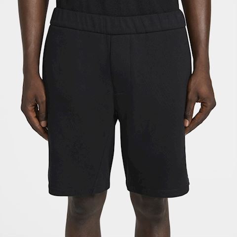 nike jogger shorts black