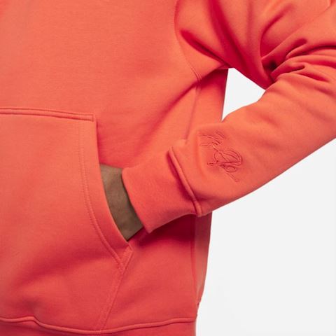 orange jordan hoodie