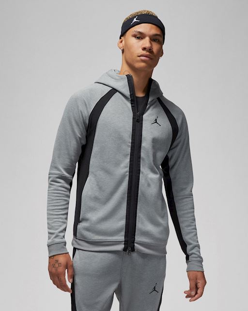 Nike Jordan Dri-FIT Sport Men's Full-Zip Hoodie - Grey | DQ7323-091 ...