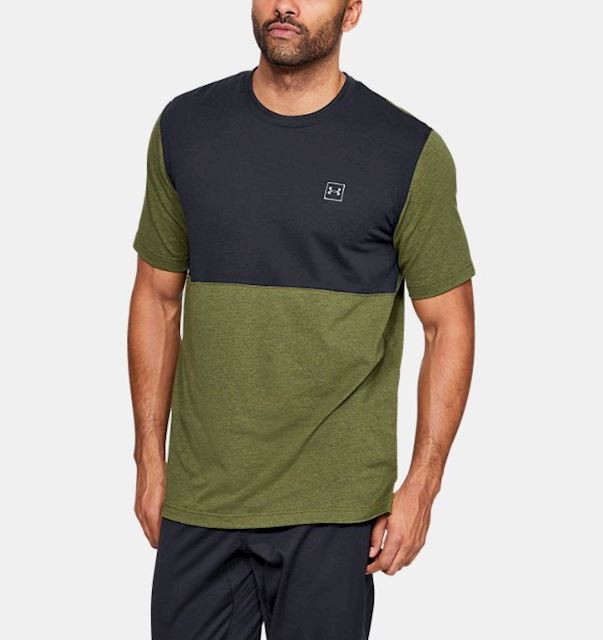 Under Armour Mens Sportstyle Cotton Mesh T-Shirt 