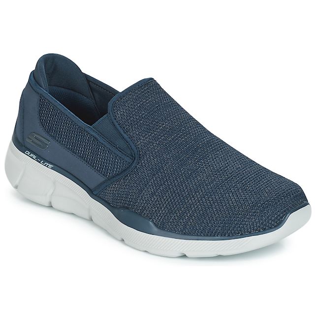Skechers EQUALIZER 3.0 men s Slip ons Shoes in Blue 52937 NVY FOOTY.COM