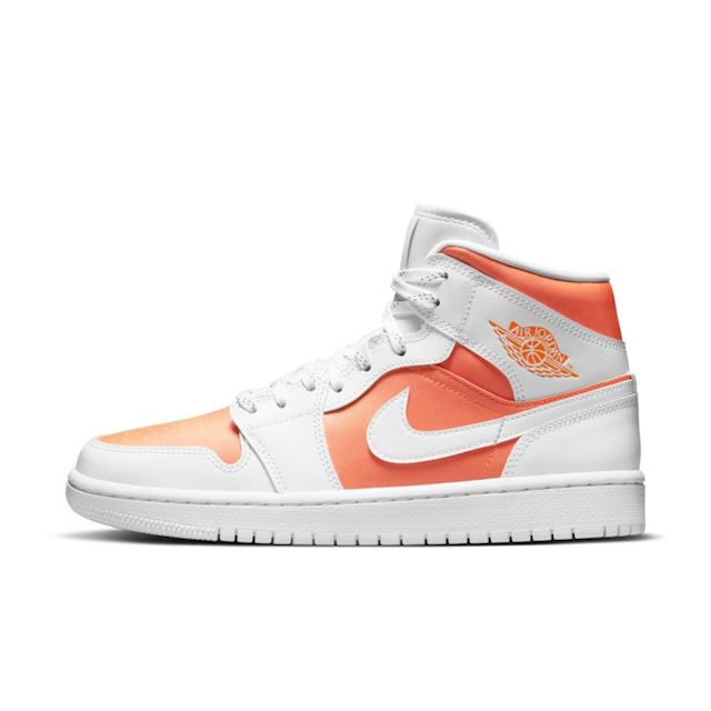 air jordan 1 mid womens orange