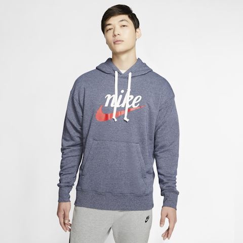 Nike heritage hoodie blue Clearance