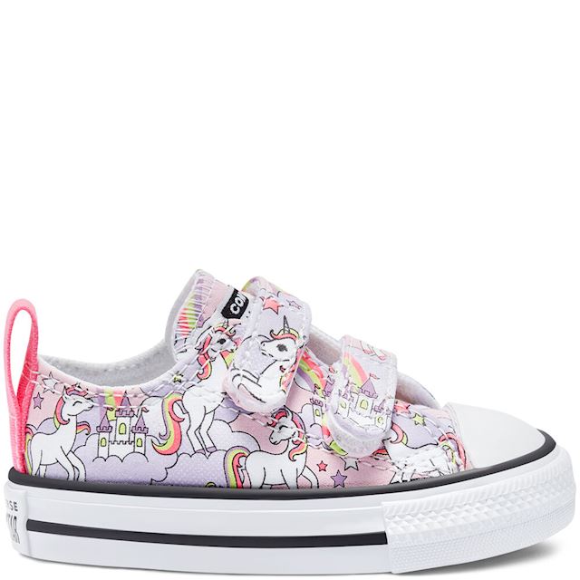 Converse Toddler Neon Unicorn Easy-On Chuck Taylor All Star Low Top ...