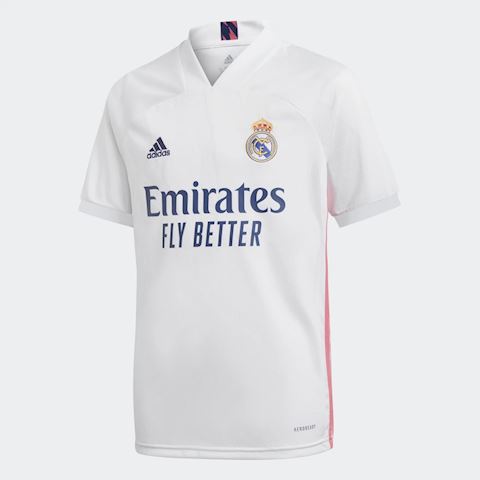 adidas Real Madrid Kids SS Home Shirt 2020/21 | 378003 | FOOTY.COM