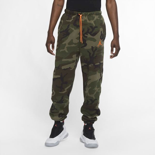 Nike Jordan Jumpman Air Men's Camo Fleece Trousers - Green | CT3810-222 ...