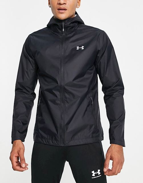 Under Armour Men's UA Forefront Rain Jacket | 1321439-001 | FOOTY.COM