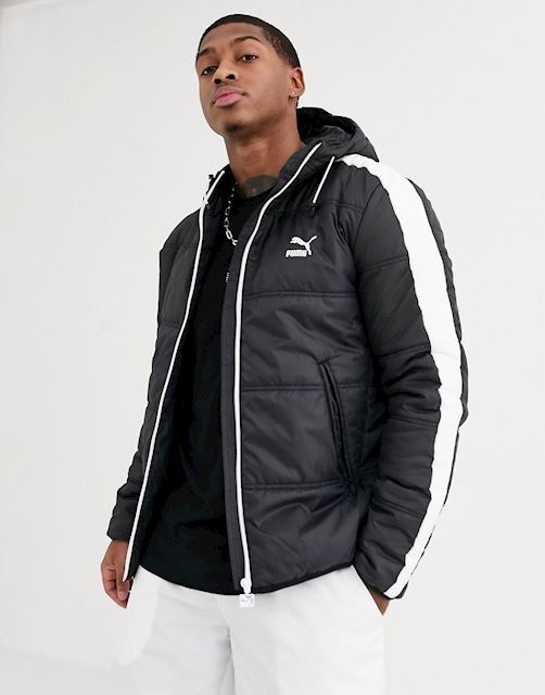 puma classics t7 padded jacket