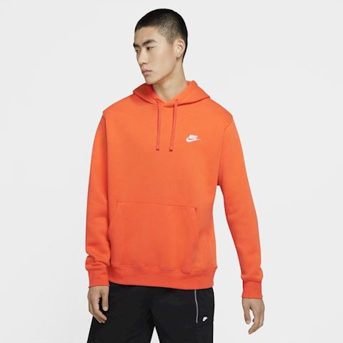 Nike Sportswear Club Fleece Pullover Hoodie - Orange | BV2654-837 ...