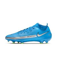 blue and yellow football boots