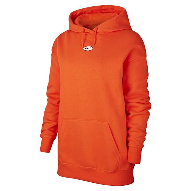 nike sportswear swoosh hoodie orange
