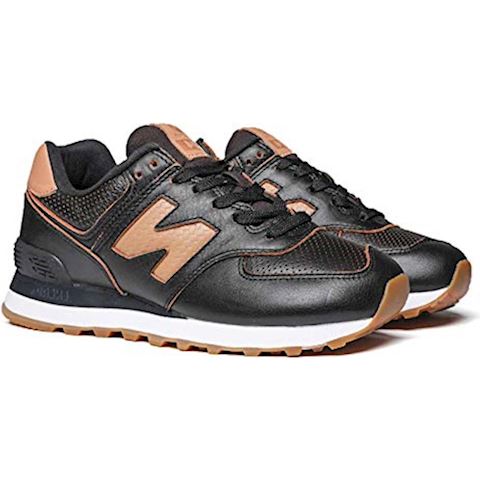New Balance 574 Shoes - Black/Veg Tan 